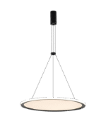 Lámpara Disc Dimmer Remoto Colgante