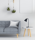 Velador con cabezal orientable combinada Hierro y Madera - Image 3