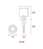 Lámpara Jabalina 2046 para Exterior - Image 2