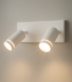 Aplique Doble Bahía BL 2 | Cabezal de Aluminio GU10 con Vidrio - Image 2