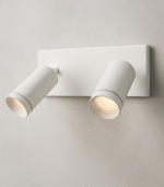 Aplique Doble Bahía BL 2 | Cabezal de Aluminio GU10 con Vidrio - Image 3