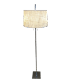 Lámpara de Pie en Acero con Pantalla de Tela - LIRA 2854