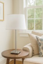 Lámpara de Mesa LIRA 01892 · 2 Luces E27 en Acero - Image 2