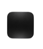 VK-FRONT · Aplique Arquitectónico de Luz Uniforme — Negro