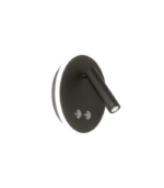 DALLAS NEGRO – Aplique de Pared LED Touch con Movimiento