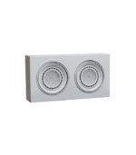 Plafón Cardánico Lineal - 30/2AP Blanco