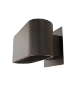 Aldor Negro – Aplique Decorativo LED Bidireccional Negro 7W