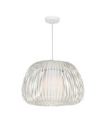 Lámpara Colgante Blanca Policarbonato 50cm