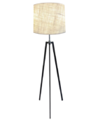 2442 TRÍPODE – Lámpara de Pie Trípode Industrial con Pantallas E27