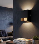 CUBO 4 BIDIRECCIONAL – Aplique de Pared G9 Negro - Image 3