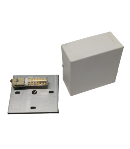 CUBO 4 S UNIDIRECCIONAL – Aplique de Pared G9 Negro