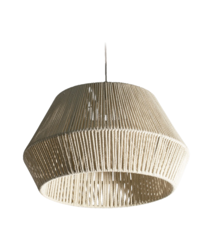 FLORA NATURAL 50 – Colgante de Cuerda Natural E27