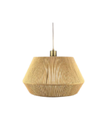 FLORA TOSTADO 50 – Colgante de Cuerda E27