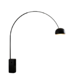 GOAL NG – Lámpara de Pie Arco con Base de Mármol Negro