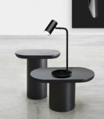 ONA MESA NEGRA – Lámpara de Mesa de Diseño en Hierro y Aluminio - Image 2