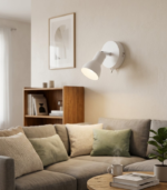 PROMO C208/1 BT – Aplique de Pared 1 Luz GU10 Blanco - Image 2