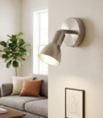 PROMO C208/1 NM – Aplique de Pared 1 Luz GU10 Níquel Mate - Image 2