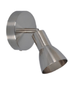 PROMO C208/1 NM – Aplique de Pared 1 Luz GU10 Níquel Mate