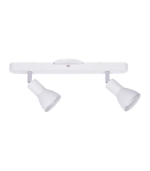 PROMO C208/2 BT – Aplique de Pared 2 Luces GU10 Blanco