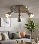 PROMO C208/3R NM – Aplique de Pared 3 Luces GU10 Níquel Mate - Image 2