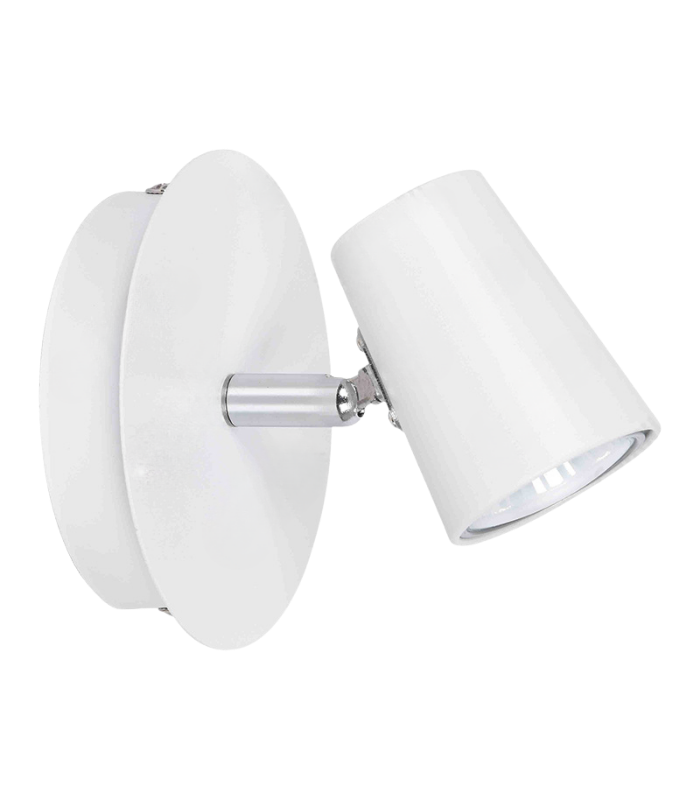 SONATA C955_1 BL SONATA C955/1 BL – Aplique de Pared 1 Luz GU10 Blanco - Image 1