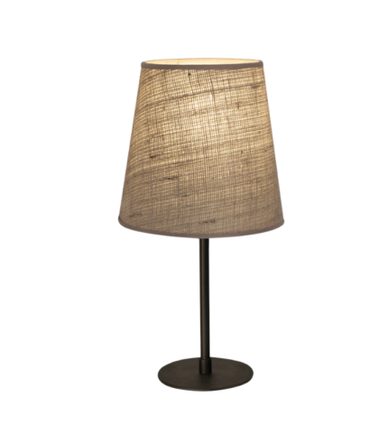 VE7400-01 CH – Velador Metálico con Pantalla de Tela