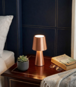 SOFTY OA – Lámpara LED Touch de Mesa Recargable Dorada Blanco Dinámico - Image 2