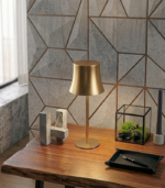 DRES OA – Lámpara LED Touch de Mesa Recargable Dorada Blanco Dinámico - Image 2