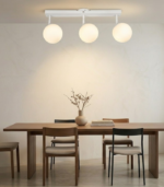 BUDA 3 BL – Aplique de Pared Blanco Triple con Cabezal Móvil - Image 2