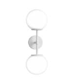 WORLD C/BARRAL BLANCO MATE – Aplique Doble Opal Satinado