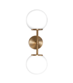 WORLD C/BARRAL ORO MATE – Aplique Doble Opal Satinado