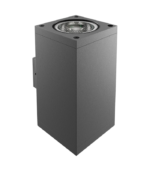 KALU 2.0 C BI GRIS – Aplique Cuadrado Bidireccional GU10