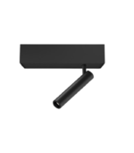 SPOT WIPI 1L NG 2700K 38° – Plafón LED Negro
