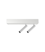 SPOT WIPI 2L BL 2700K 38° – Plafón LED Blanco de 2 Luces